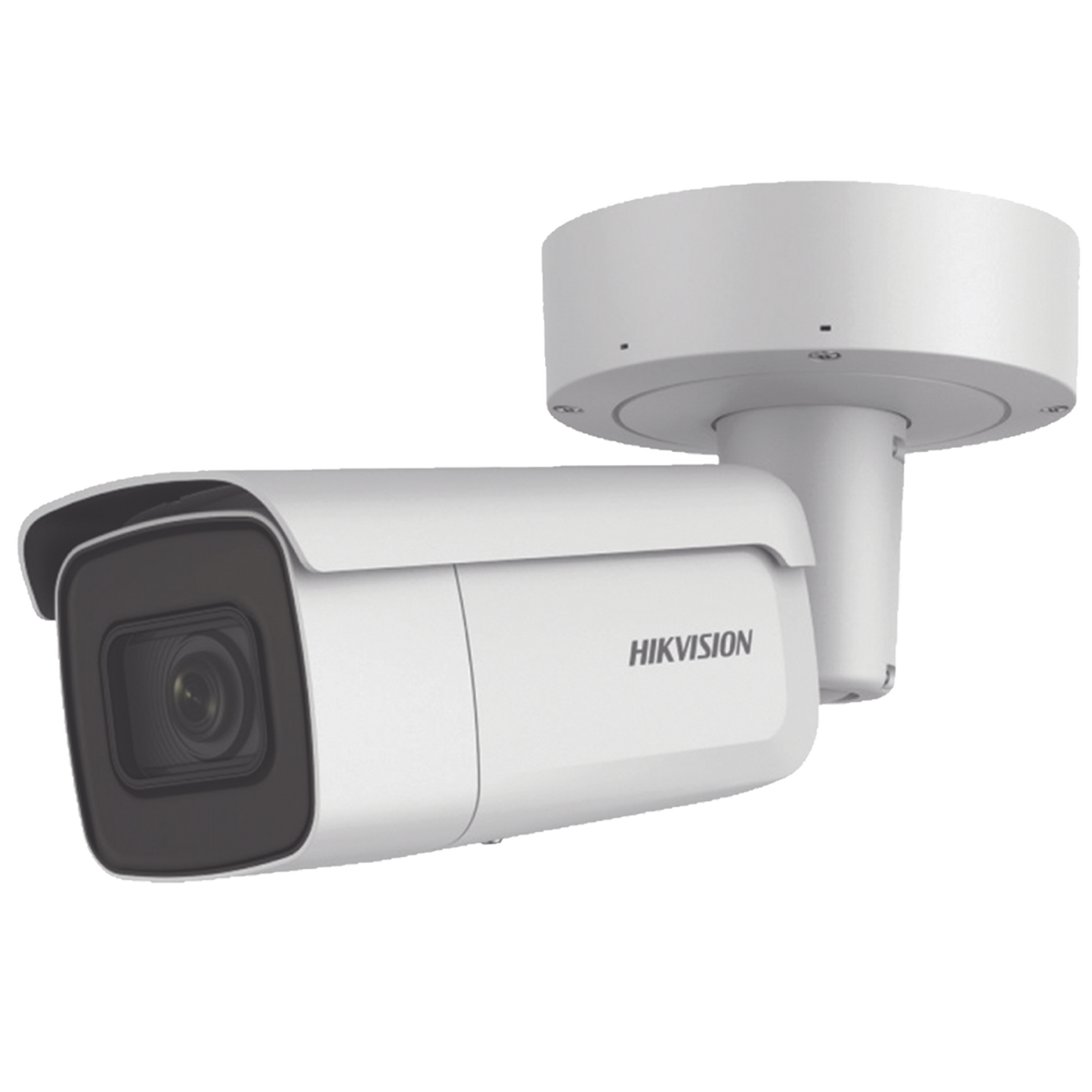 Bala IP 8 Megapixel (4K) / 50 mts IR EXIR / Lente Mot. 2.8 a 12 mm / Ultra Baja Iluminación / IP67 / IK10 / Videoanaliticos Integrados / WDR 120 dB / PoE+ / Audio y Alarmas /
