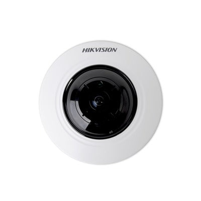 Mini Fisheye 4MP / 180° / 360° / Interior / H.264+ / Hik-Connect P2P / Soporta memoria MicroSD / PoE