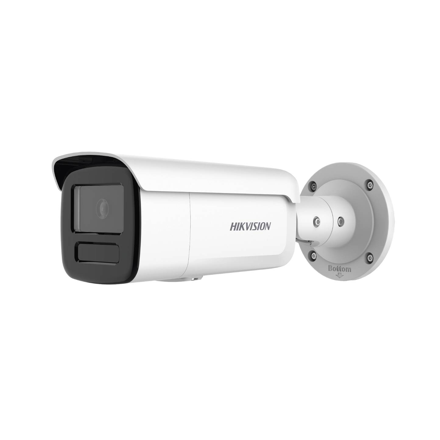 Bala IP 4 Megapixel / Lente 4 mm / 80 mts IR EXIR / Anticorrosión / DARKFIGHTER / IP67 / PoE / ACUSENSE (Filtro de Falsas Alarmas) / WDR 120 dB / ONVIF / microSD / ACUSEARCH