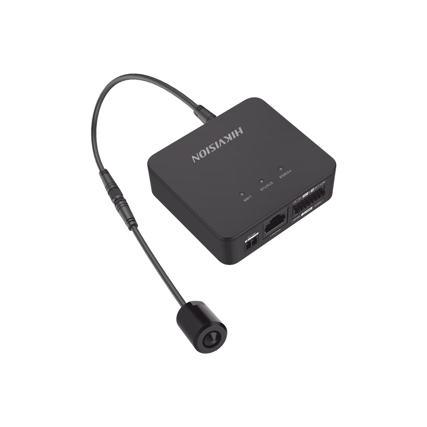 Pinhole IP 2 Megapixel / Lente 3.7 mm / 2 Mts Cable / PoE / Ideal para Cajeros Automáticos (ATM) / WDR / Micro SD / Cámara Tipo Cilindro