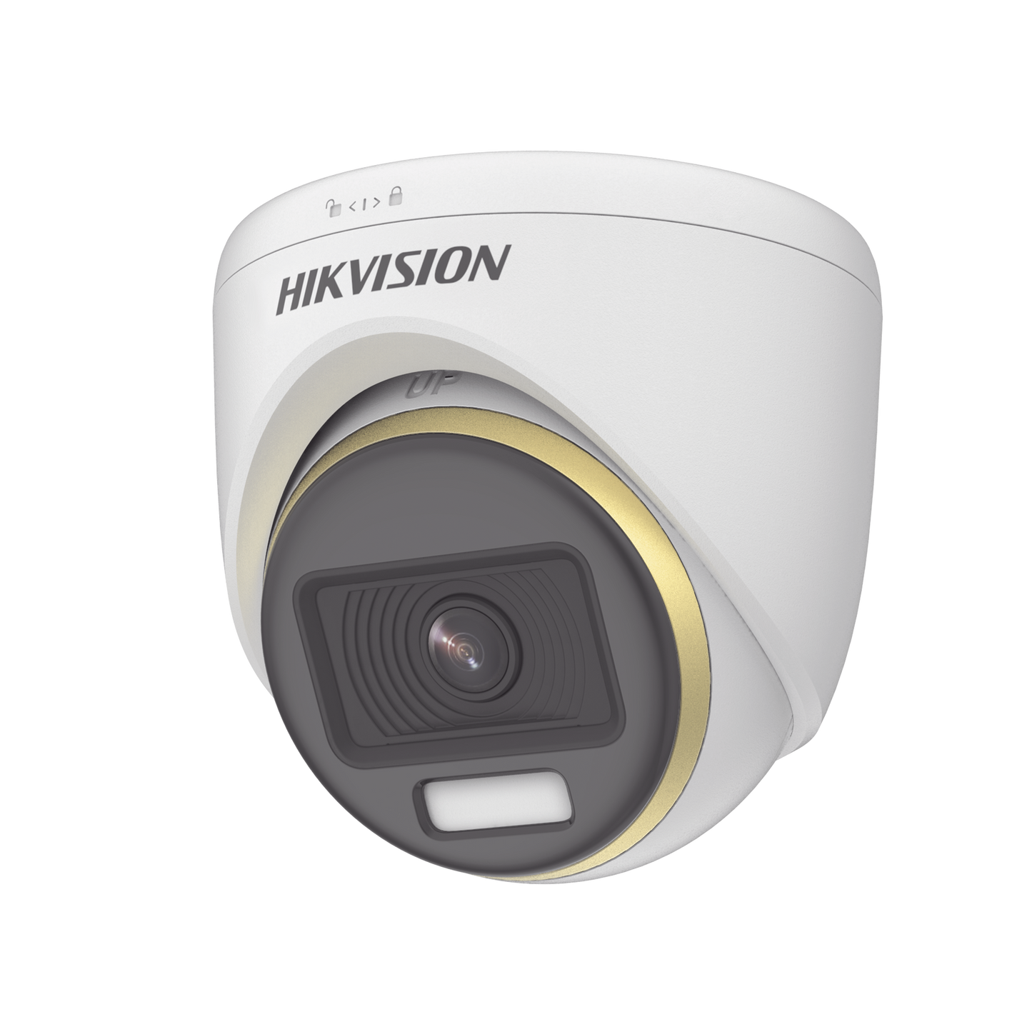 Turret TURBOHD 4K (8 Megapixel) / Lente 2.8 mm / Imagen a Color 24/7 (ColorVu) / / Luz Blanca 40 mts / Exterior IP67 / WDR 130 dB