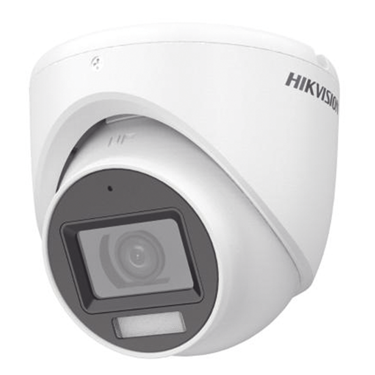 Turret TURBOHD 2 Megapixel (1080p) / Lente 2.8 mm / Dual Light (30 mts IR + 20 mts Luz Blanca) / ColorVu / Gran Angular 106° / Exterior IP67 / 4 Tecnologías / Micrófono Integrado / Metal