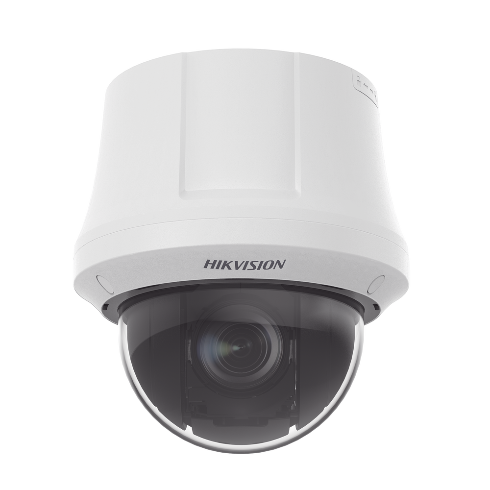 PTZ IP 4K (8 Megapixel) / 25X Zoom / Uso en Plafon / IP54 / ACUSEEK / DARKFIGHTER / ACUSENSE / WDR 120 dB / Audio y Alarmas I/O / HLC / EIS / PoE+ / Micro SD