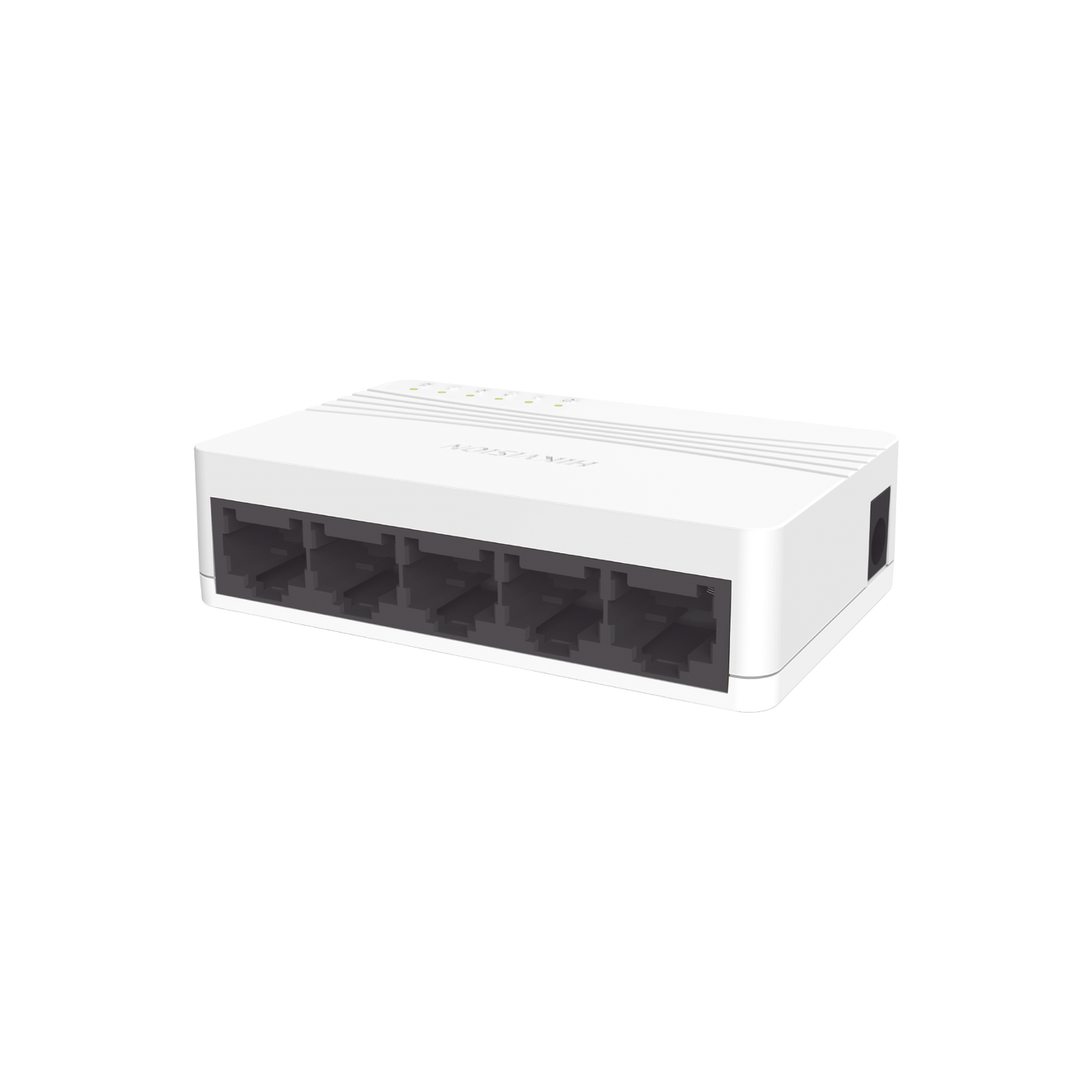 Switch No Administrable de 5 Puertos para Escritorio / Fast Ethernet 10 / 100 Mbps / Diseño Compacto y Estetico