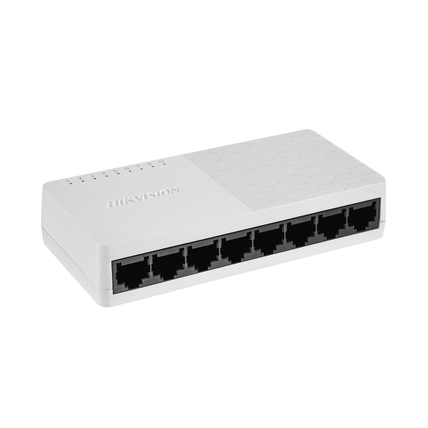 Switch No Administrable de Escritorio de 8 Puertos / Fast Ethernet 10 / 100 Mbps / Diseño Compacto y Estetico