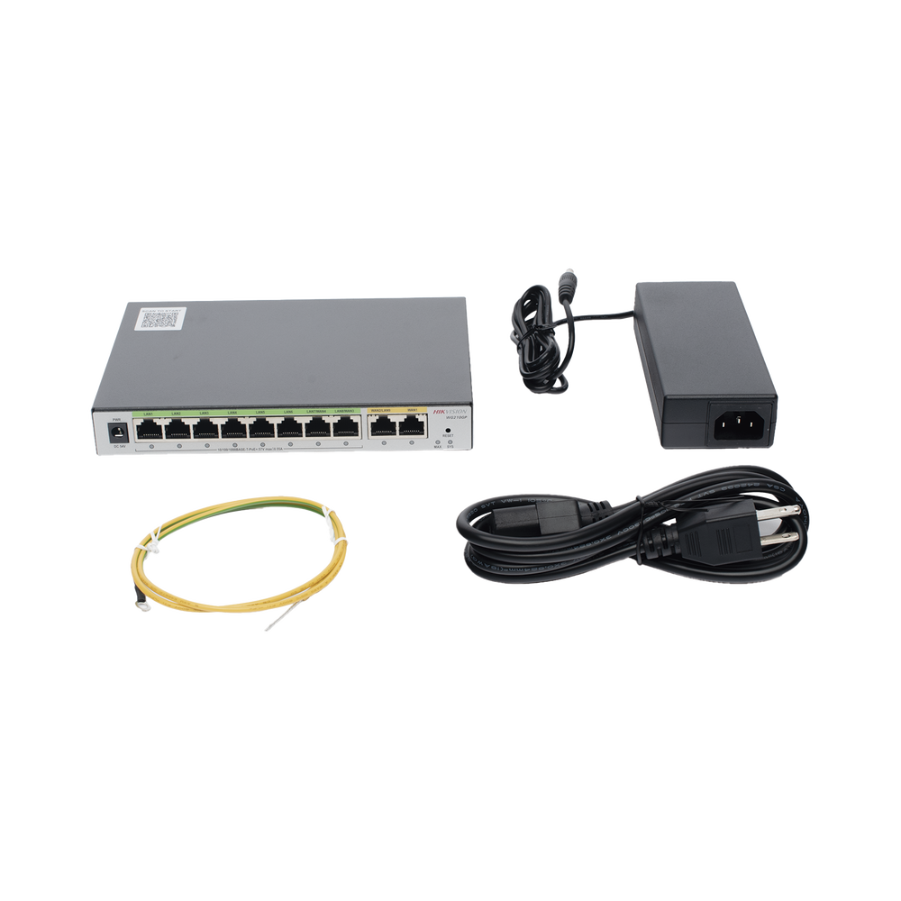 Router Gigabit PoE+ / Ideal para Access Point (AP) / 8 Puertos Gigabit PoE+ / 2 Puertos WAN / Hasta 200 clientes