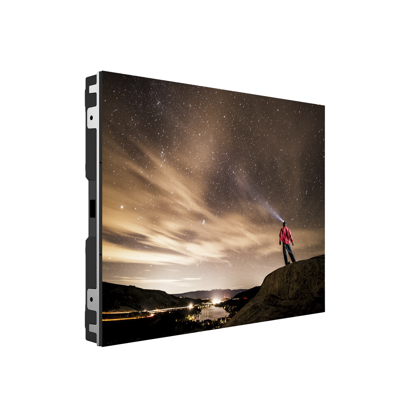 Panel LED Full Color / SMD / Pixel Pitch 1.8mm / Resolución 344 X 258 / Plástico-Aluminio / Uso en Interior