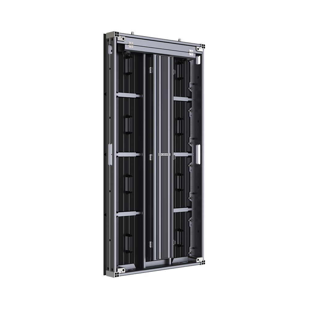 Unidad de Pantalla LED Exterior / Pixel 3.9 mm / Resolución 128 X 256 / Estructura de Aluminio / Protección IP66 / Montaje en Pared y Suelo / Conector de Aviación / Alta Eficiencia de Disipación de Calor / SMD Triad LED