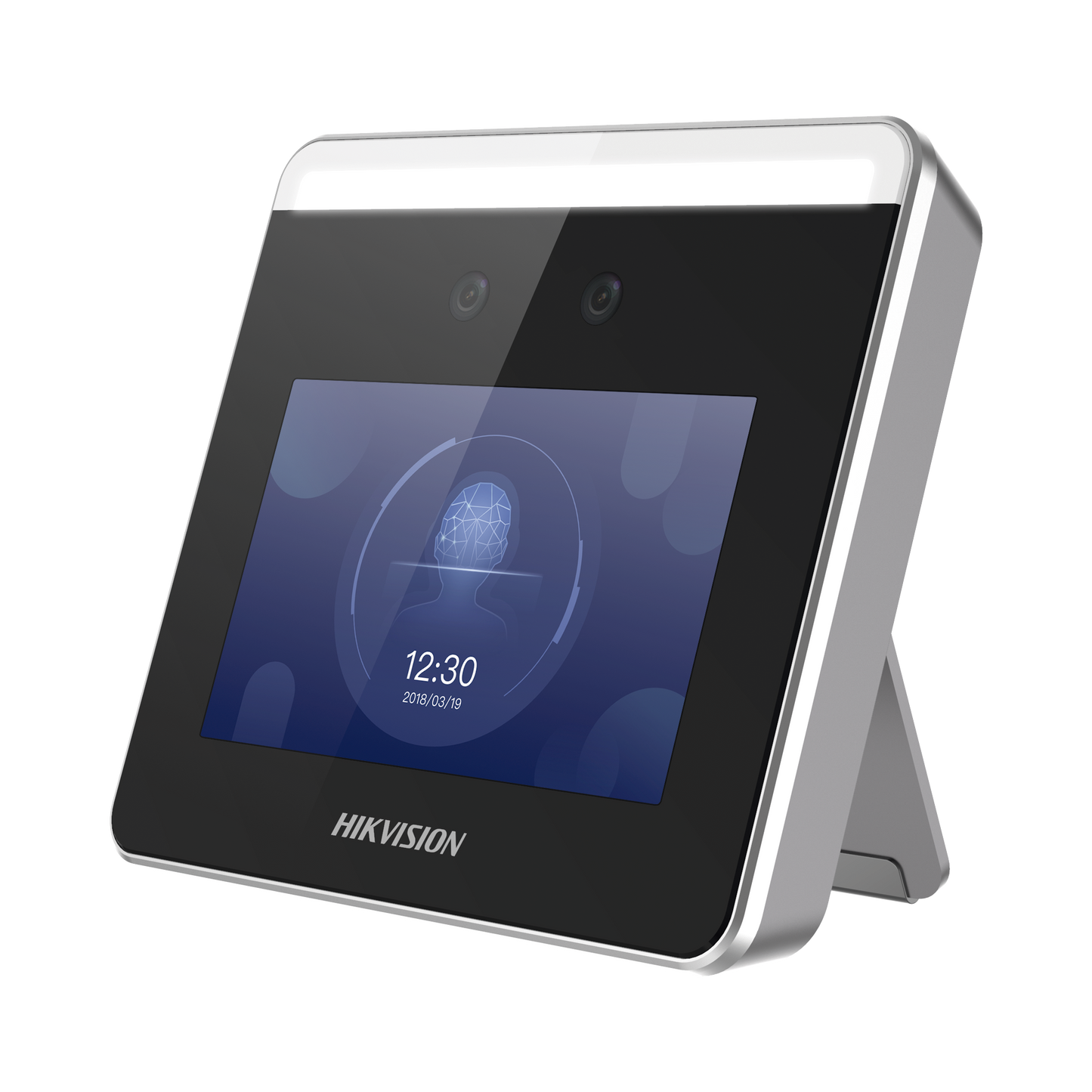 Terminal WIFI de Reconocimiento Facial ULTRA RÁPIDO y lectura de CÓDIGOS QR / Asistencia + Control de Acceso / Soporta APP de Hik-Connect (P2P) / Hasta 1.5 Mts de Reconocimiento Incluso en Movimiento