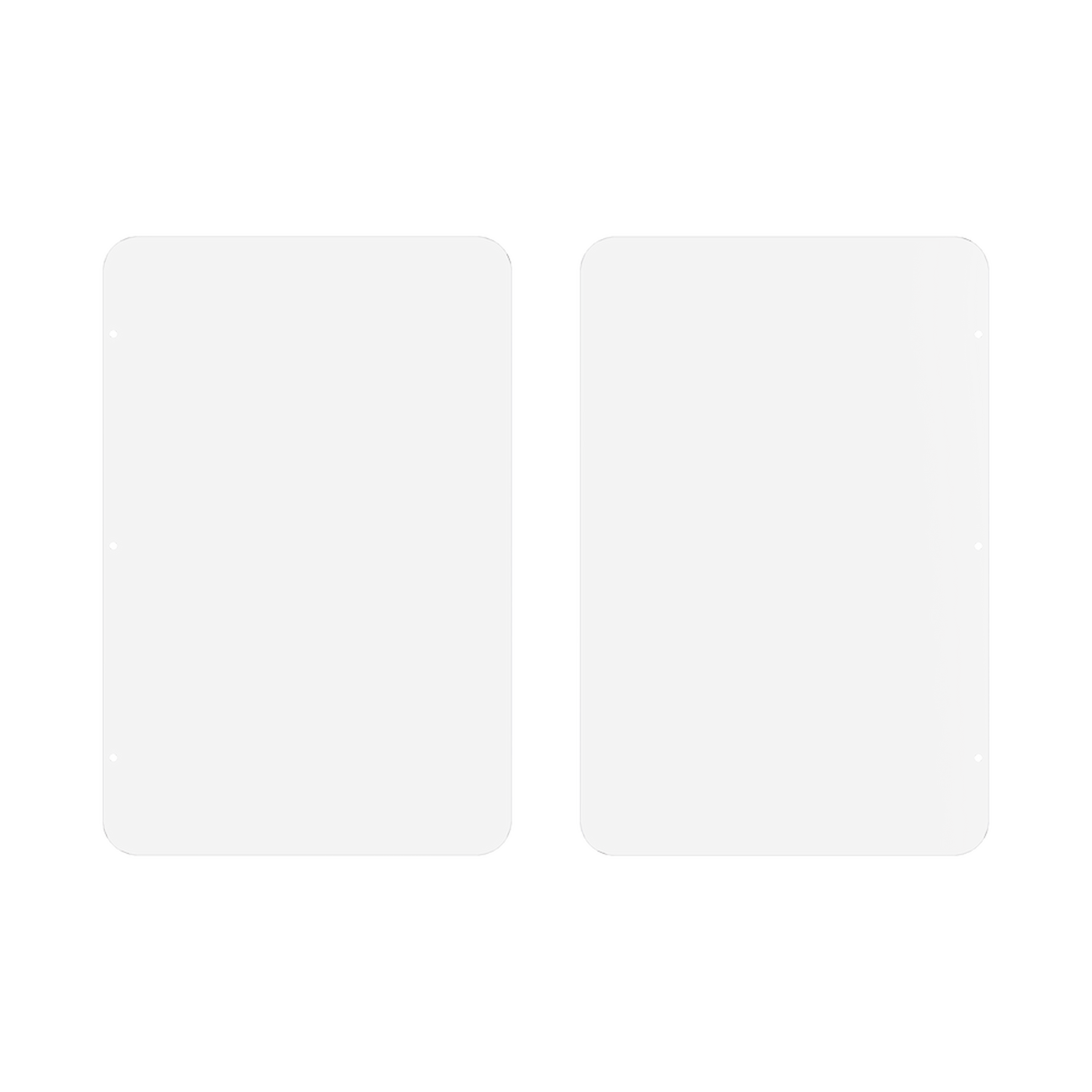 Kit de Repuesto (2 Piezas) de Aletas de Acrílico para Formar Carriles de 110 cms en Torniquetes Series DS-K3B631TX