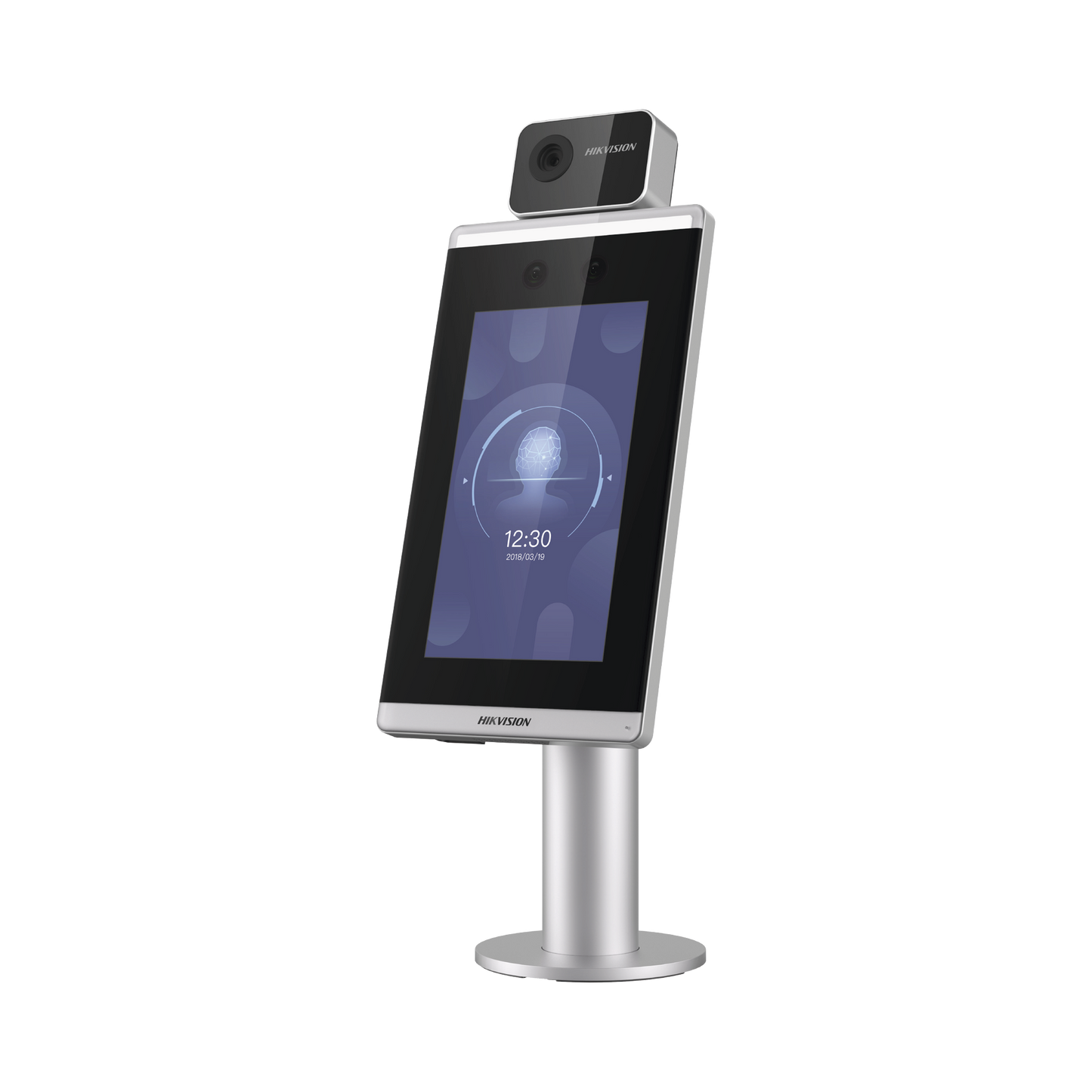 Biométrico para Acceso con Reconocimiento Facial ULTRA RÁPIDO / Cámara Dual 2mp / Incluye montaje para Torniquete / Termografia Industrial