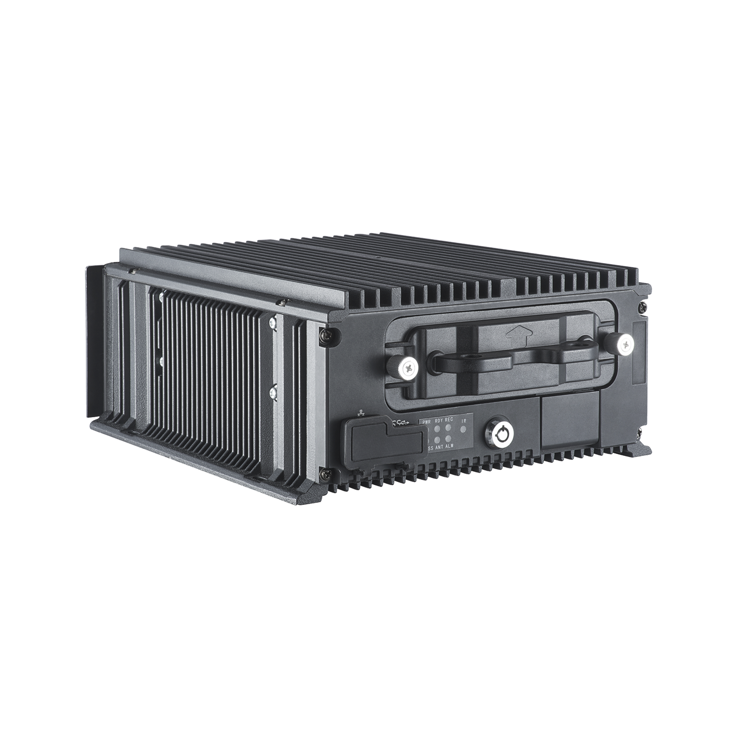 DVR Movil 720p / 4 Canales TURBOHD / Soporta Modulo GPS, 3G y WiFi / Conector Tipo Aviación / Entrada y Salida de Audio y Alarma
