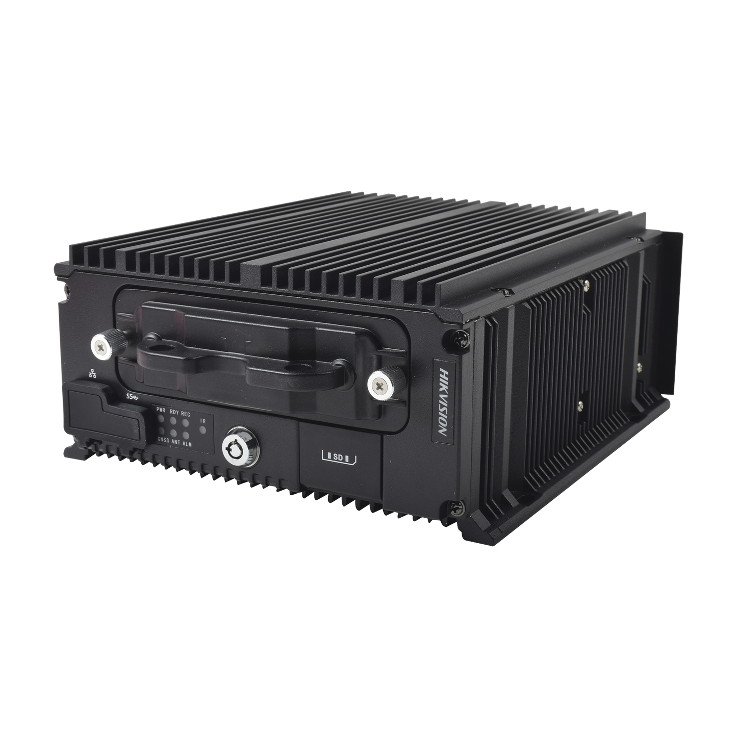 NVR Móvil de 8 Canales de 2 Megapixel / 8 Puertos PoE / 2 Bahías de Disco Duro / Incluye Modulo GPS, WiFi y 4G