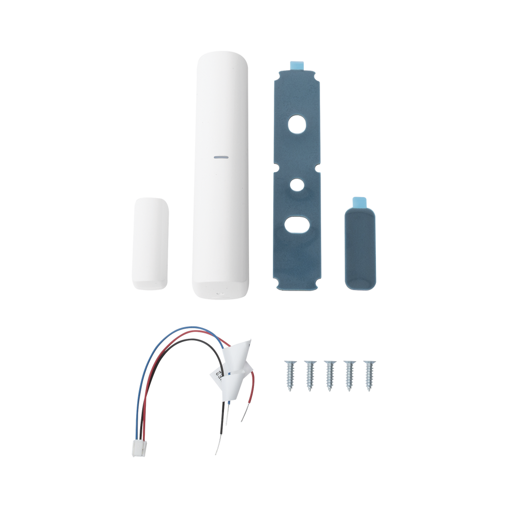 (AX PRO) Contacto Magnético Inalámbrico + 2 ZONAS PARA AGREGAR SENSORES CABLEADOS / 3 en 1 / Soporta 2 Zonas Cableadas