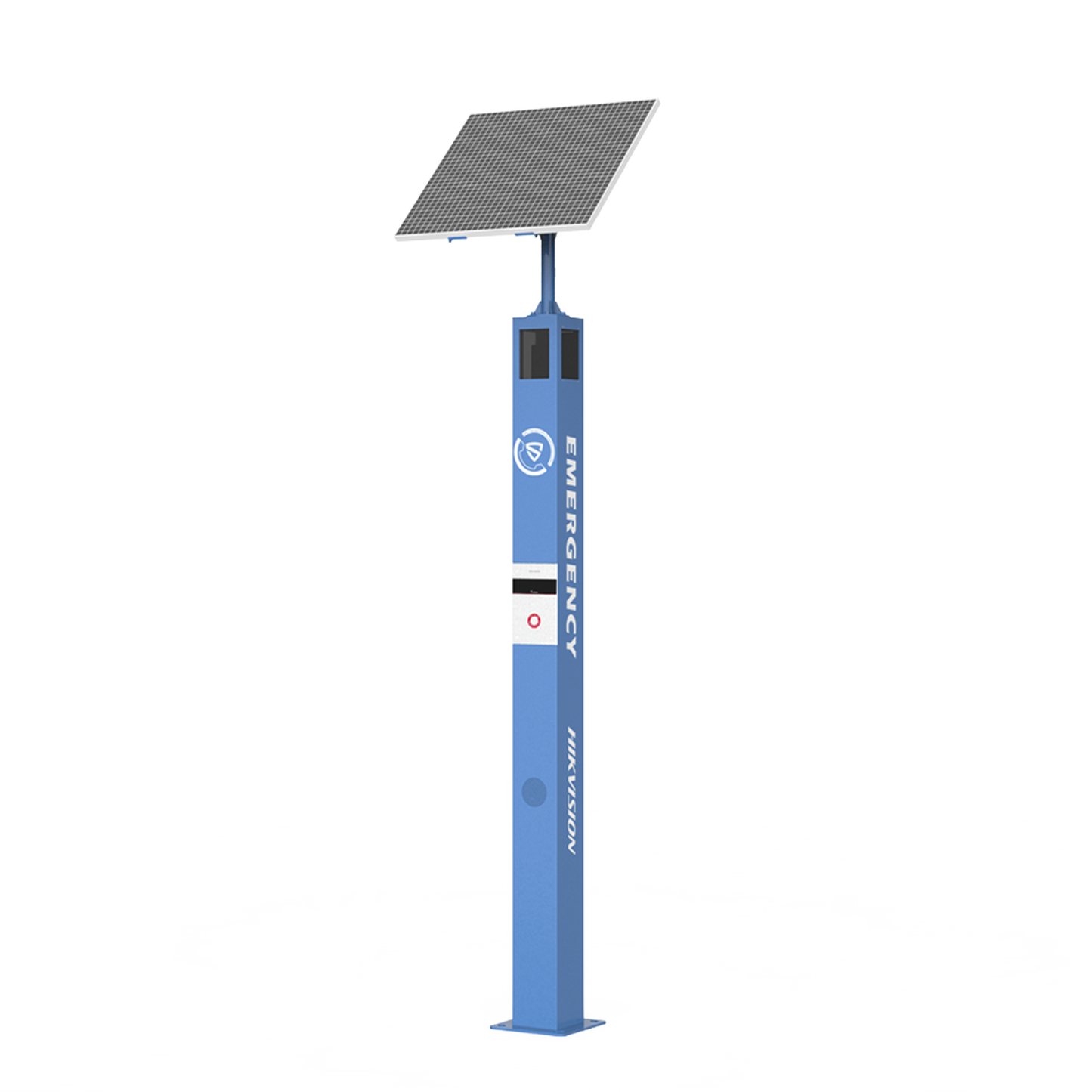 Estación de Pánico de Alarma Solar / Comunicación 4G / Cámara de 2 Megapixel / Audio de Dos Vías / Exterior IP65 / IK10 / Micro SD