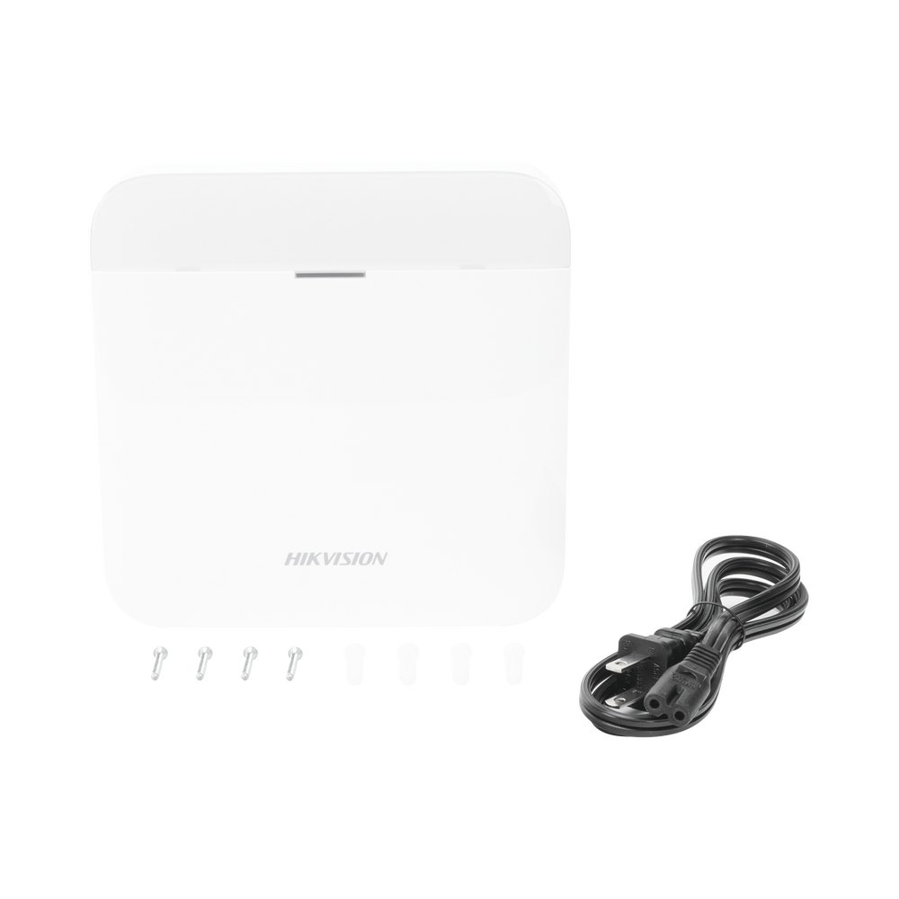 (AX PRO) Panel de Alarma Inalámbrico de Hikvision / Soporta 48 Zonas / Wi-Fi y Ethernet / Incluye Batería de respaldo / Compatible con los Accesorios AX PRO