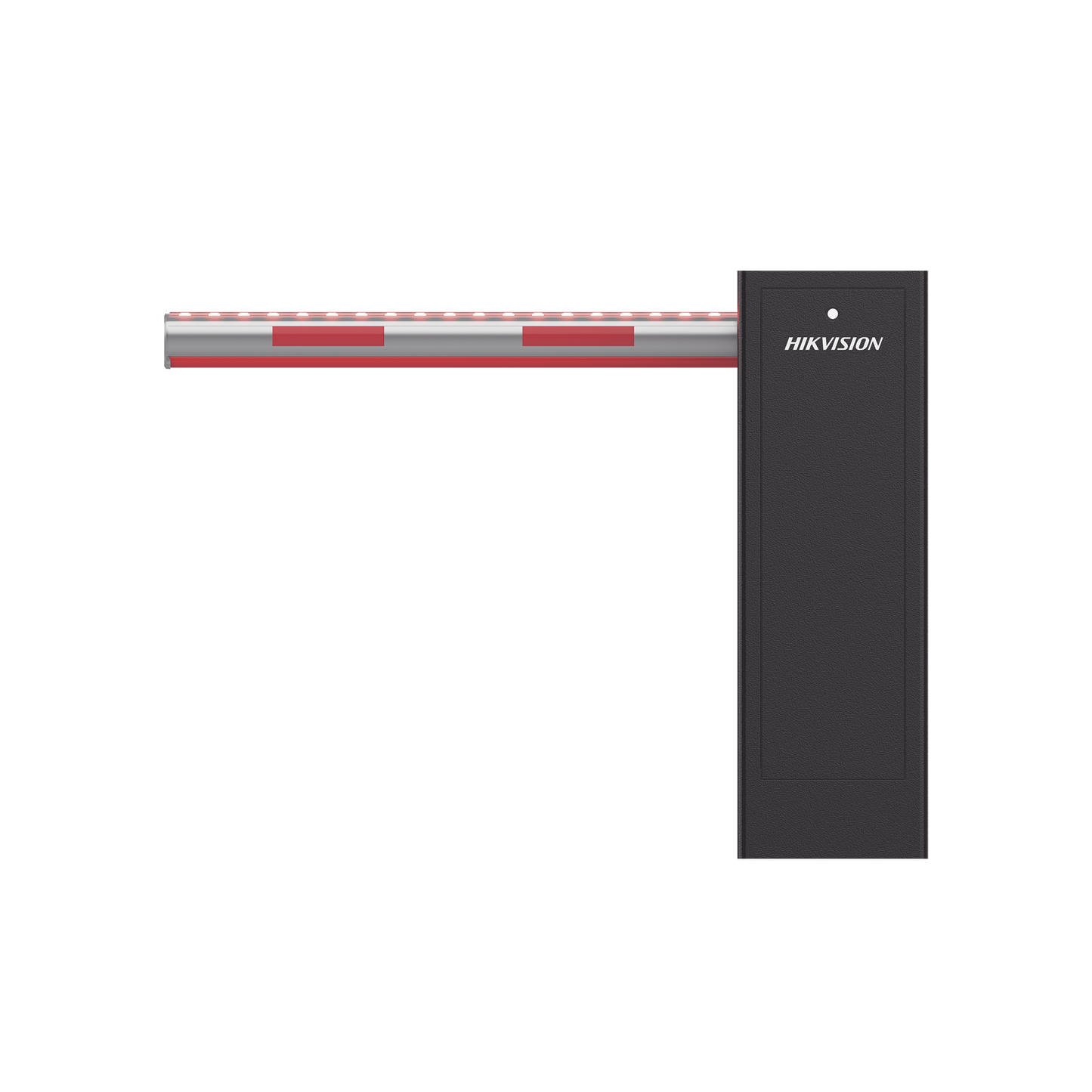 Barrera Vehicular IZQUIERDA / Brazo Iluminado Rojo/Verde de 4 mts Incluido / 3 Seg para Apertura / Cierre Automático con Tiempo Configurable / 2,500,000 MCBF / Compatible con Cualquier Control de Acceso