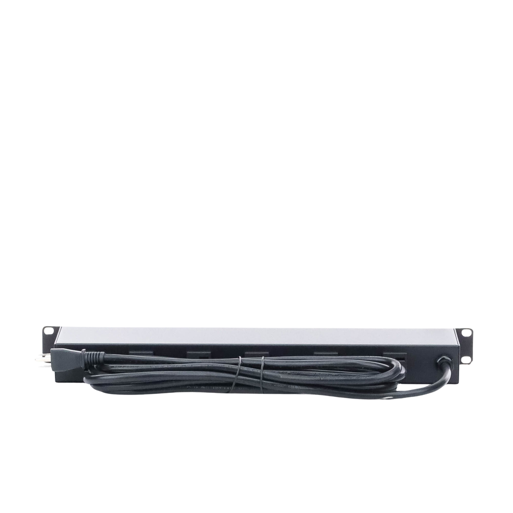 Protector Contra Sobretensiones de 120 VCA, 15 A, 12 Salidas, Montaje en Rack 1U, Servidores Montados en Rack, Sistemas de Voz, Controladores, Equipos de Video Vigilancia