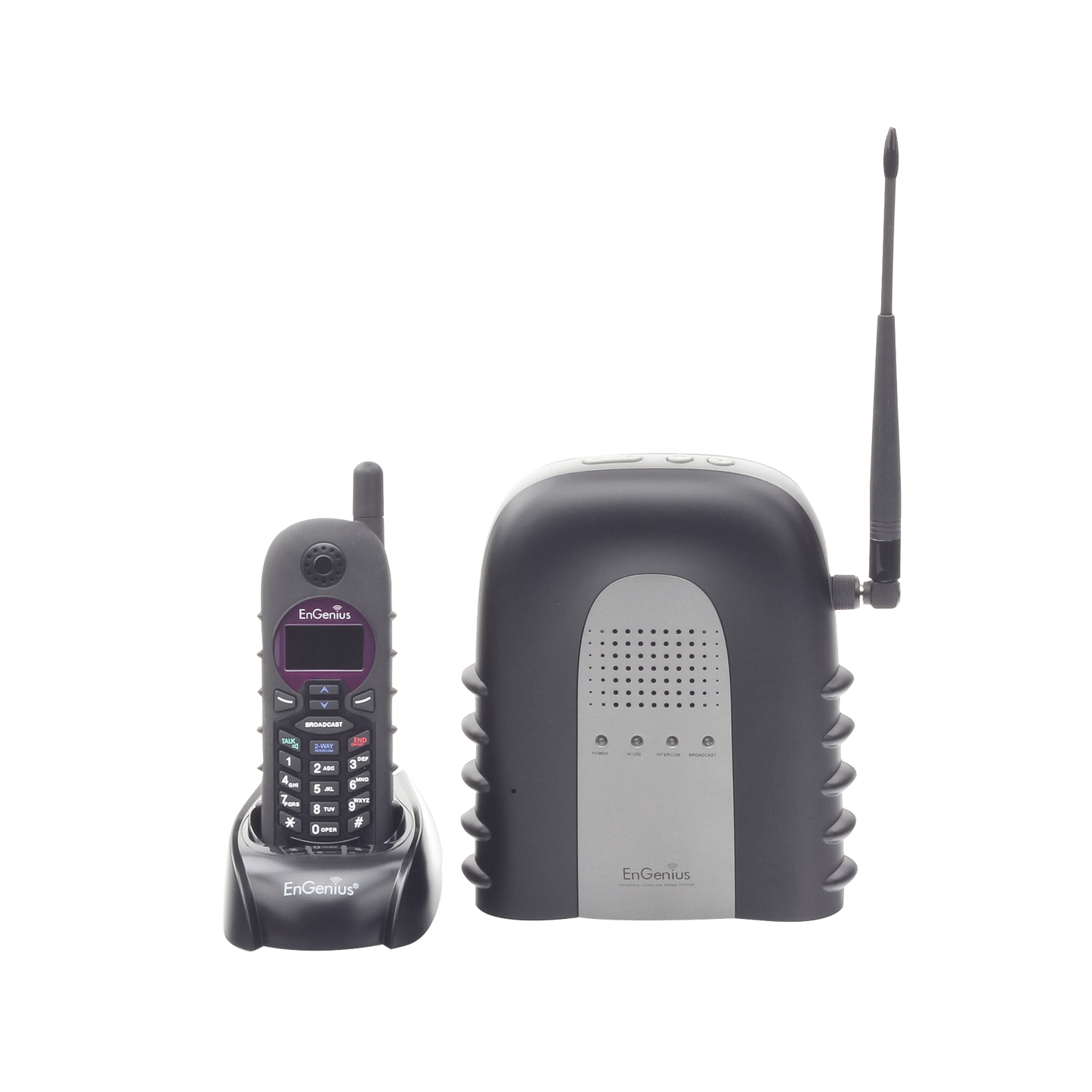 Sistema Telefónico IP de Largo Alcance / Hasta 23000 m² en Almacenes / Hasta 12 km² en Granjas o Ranchos / 12 Pisos de Penetración / Función de Radio de 2 Vías/ Hasta 10 cuentas SIP
