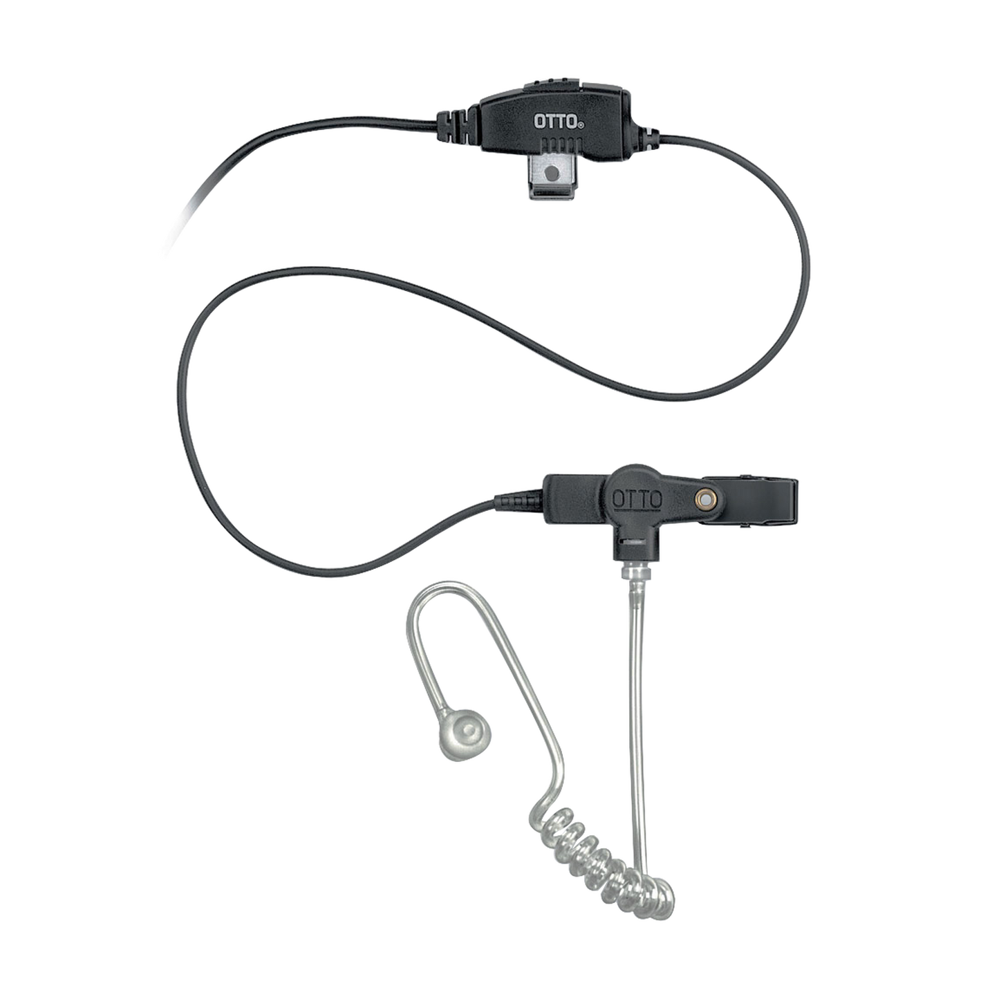 Kit de Micrófono-Audífono PLUS de 1 cable para Motorola DEP550, DGP8050 Elite, Serie XPR3000/3500, Serie APX3000/8000, DP2400/2600