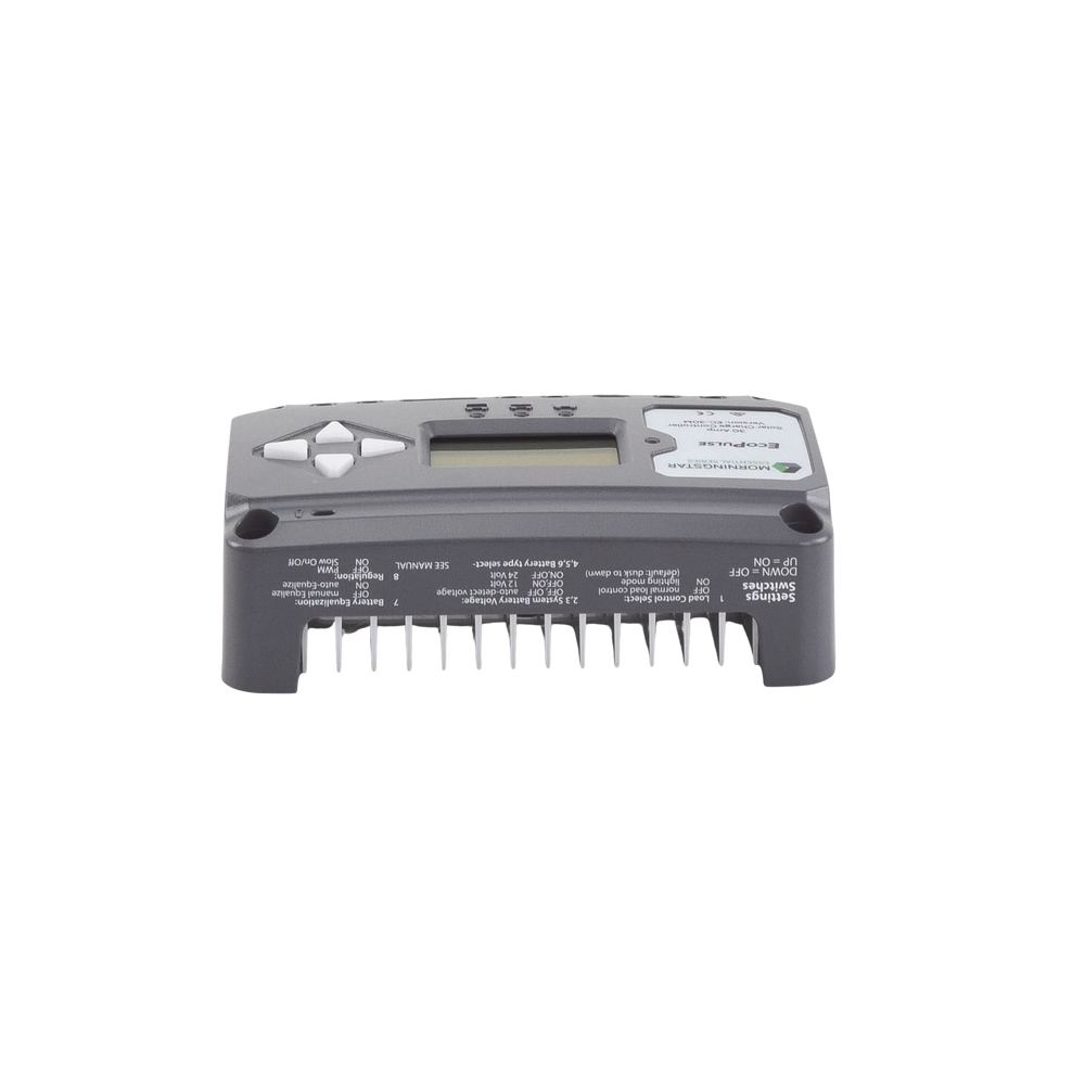 Controlador solar 12/24 Vcc de 30 Amp. Con pantalla de medición