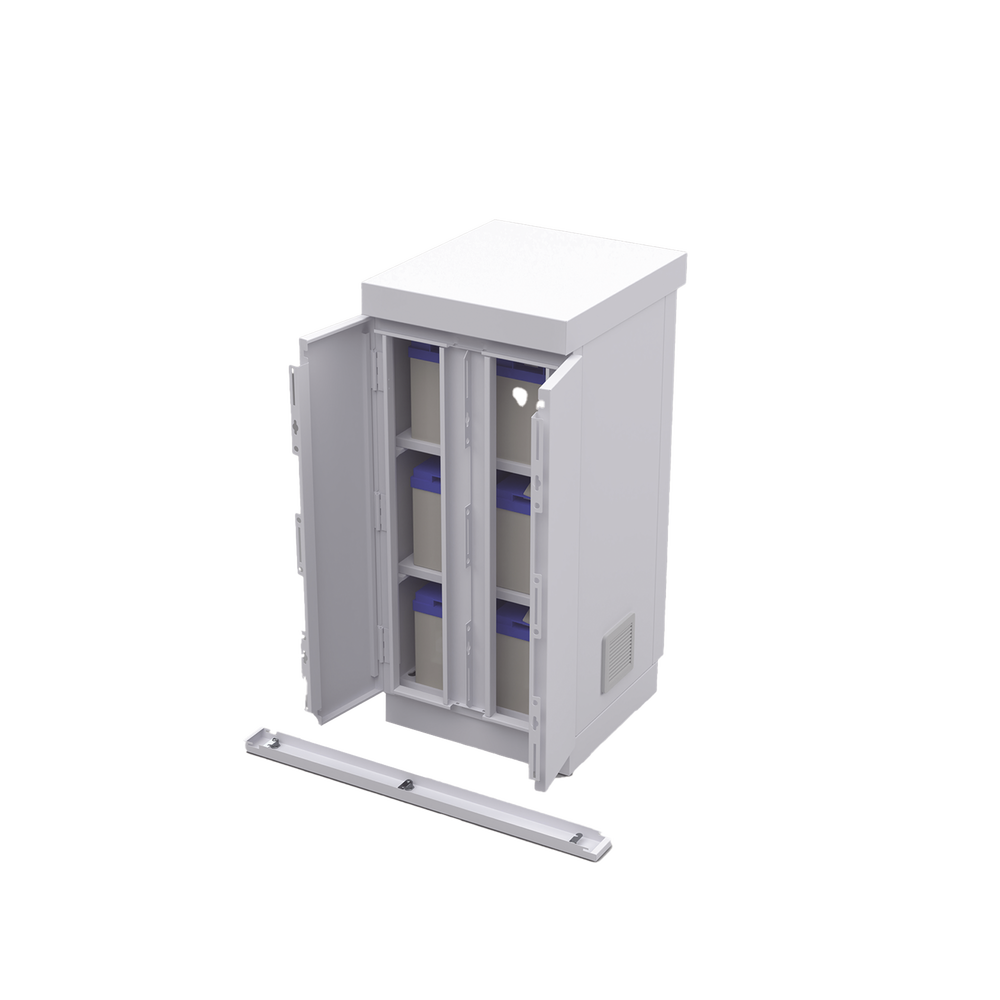 Gabinete de Seguridad de Lámina Galvanizada para Almacenamiento de Baterías (Hasta 6 baterías PL110D12).