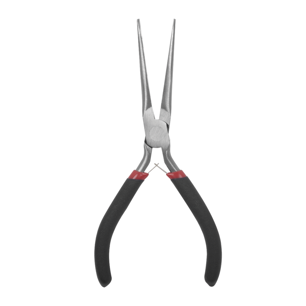 Juego de 3 Mini Pinzas de Corte de 5". Incluye: Pinza de Punta Redonda, Diagonal y Punta de Aguja.