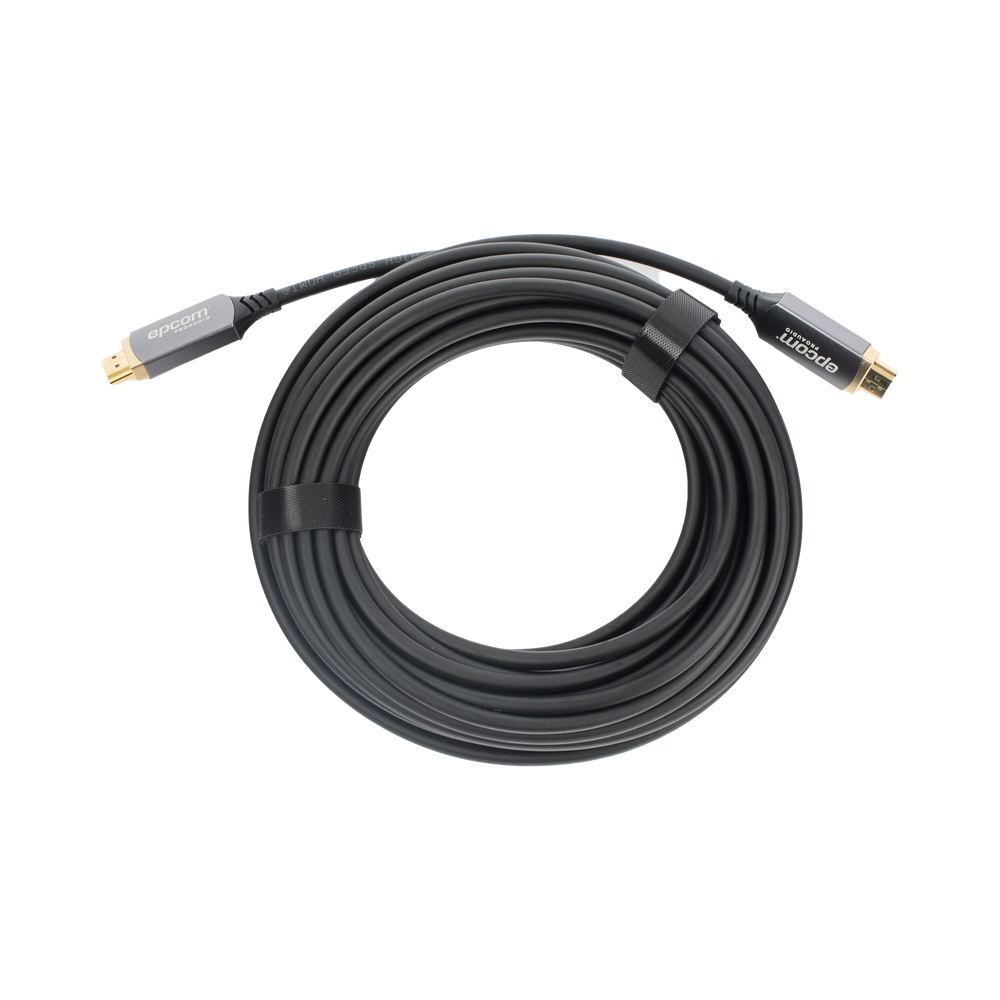 Cable HDMI de Fibra Óptica de 10 Metros (32.81 Pies) | Alta Definición | Versión 2.1 | Alta Velocidad 18Gbps | 8K@60Hz | HDCP 2.2 | Resistente a EMI y RFI