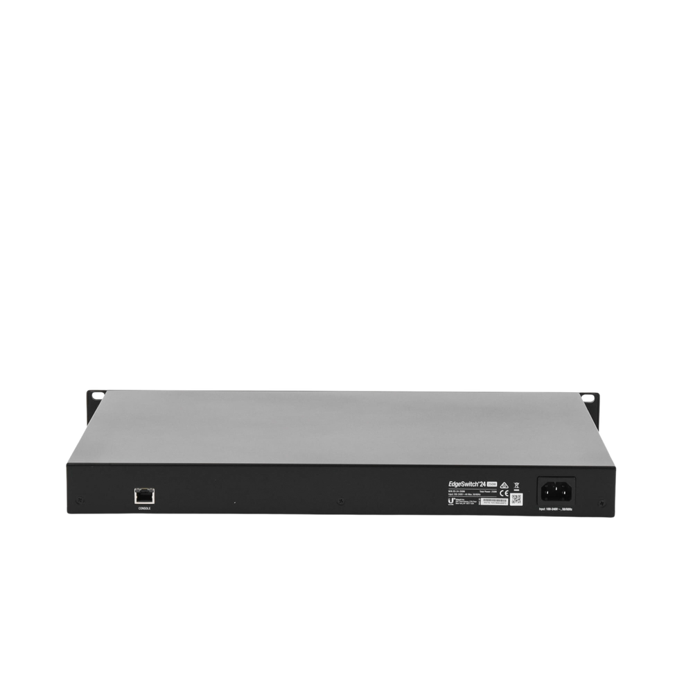 Switch EdgeMAX administrable de 24 puertos Gigabit con PoE+/PoE Pasivo 24V + 2 Puertos SFP, 250 W