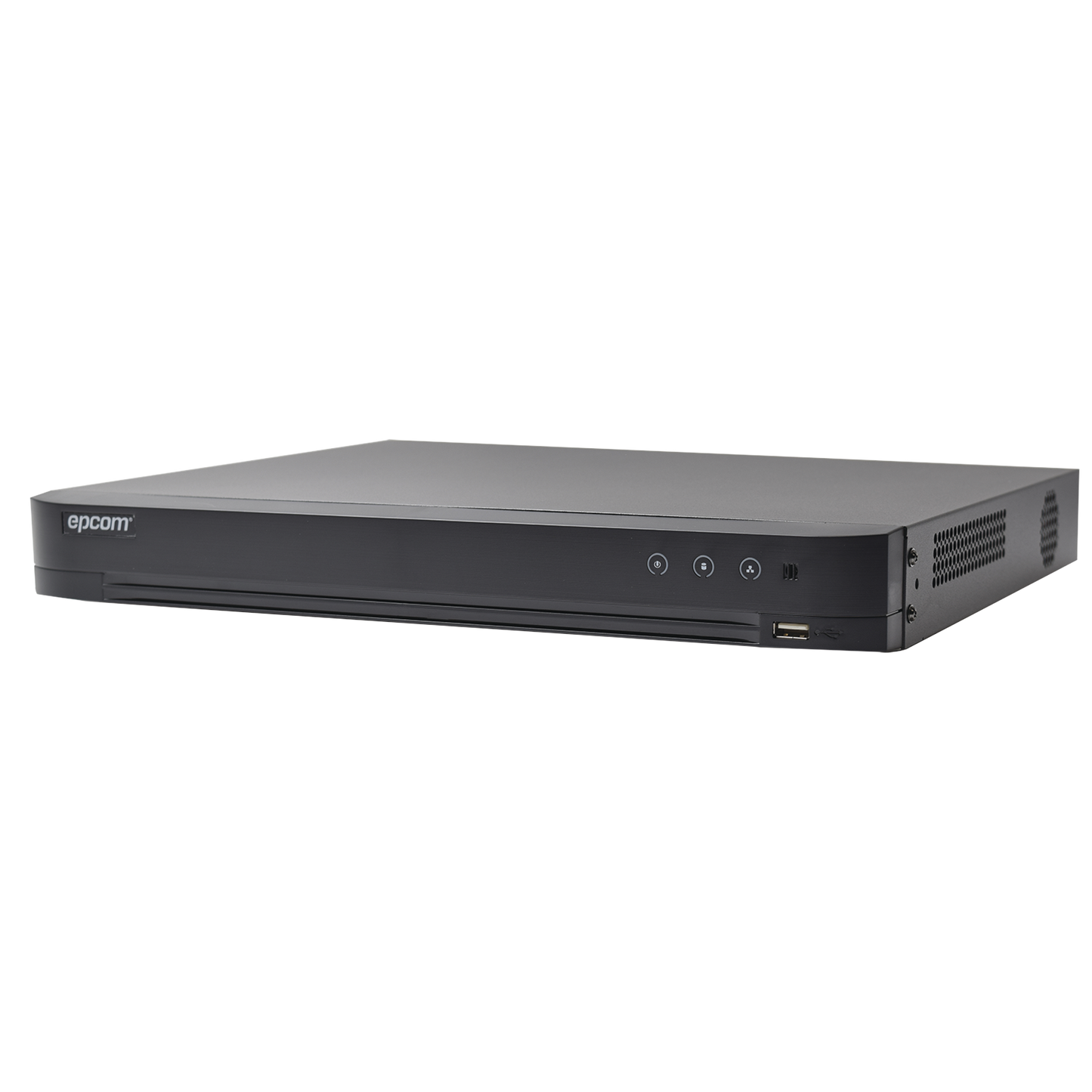 DVR 4 Megapixel / 8 Canales TURBOHD + 4 Canales IP / 1 Bahía de Disco Duro / 1 Canal de Audio / Audio por coaxitron / Vídeoanálisis
