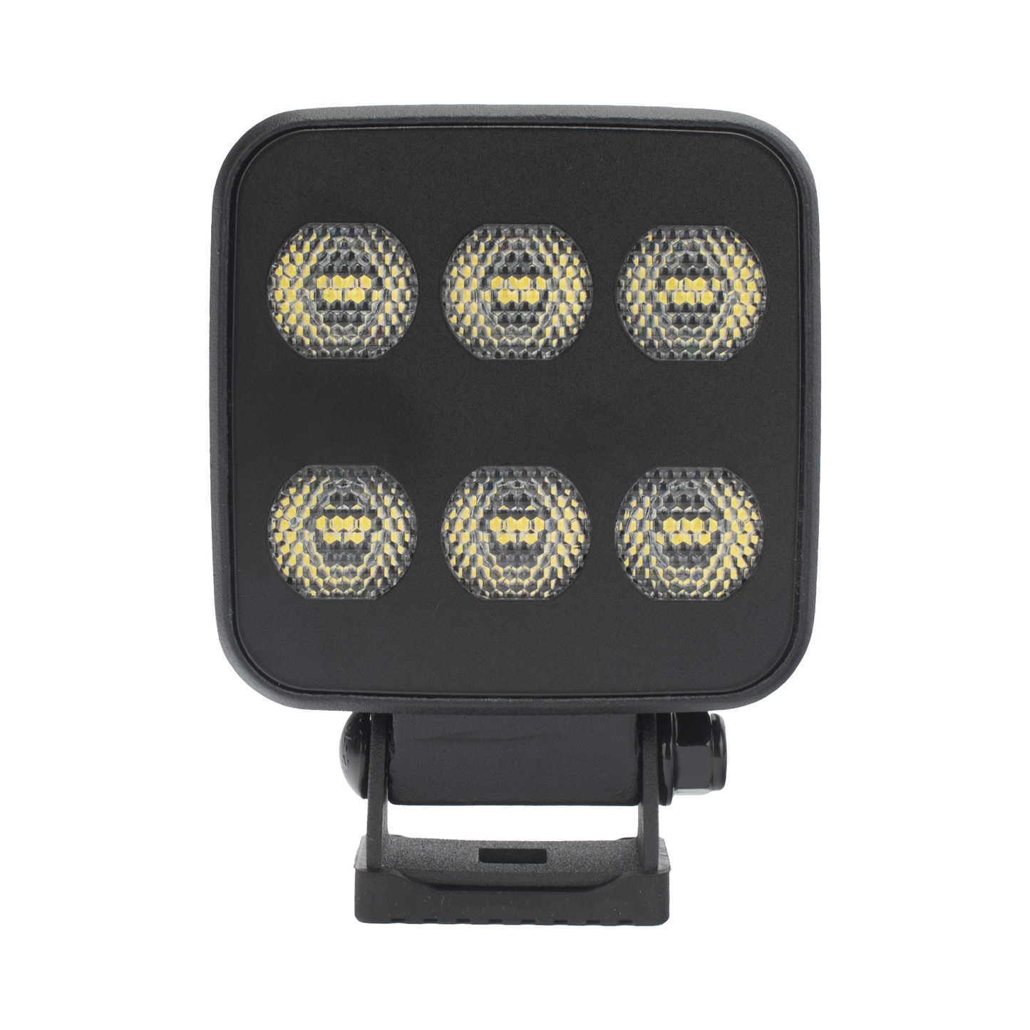 Luz de Trabajo Ultra brillante Cuadrada, 6 LED, 6552 Lúmenes, 12-24 Vcd