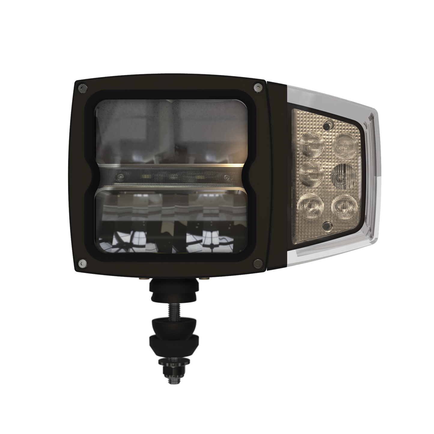 Lampara LED de trabajo, de uso rudo, IP68, 12 Vcc