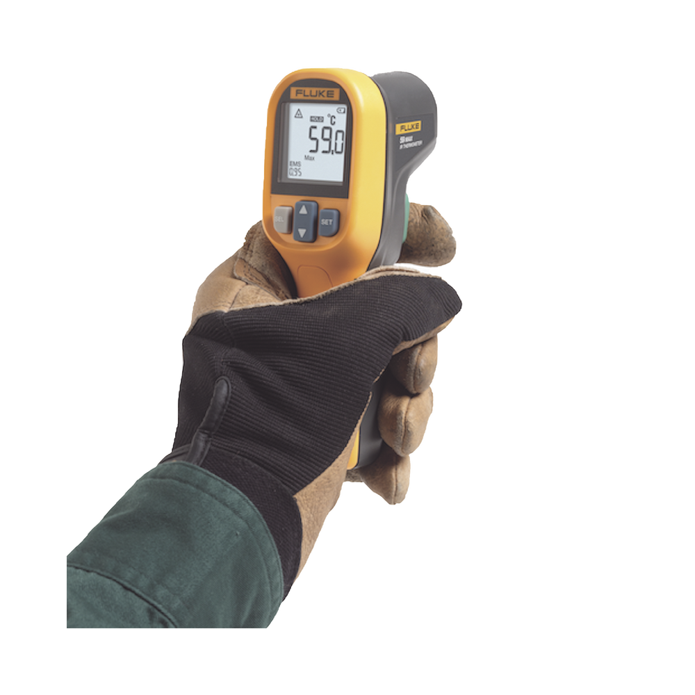 Termómetro IR Para Medición de Temperatura de -30ºC a 350ºC, Con Precisión +-2%, y Clasificación IP40
