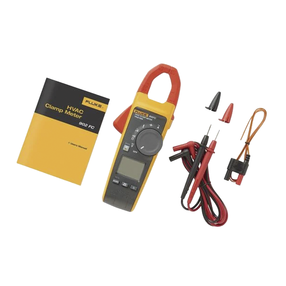 Amperímetro de Gancho RMS 600A Temp MA Capacitancia FlukeConnect