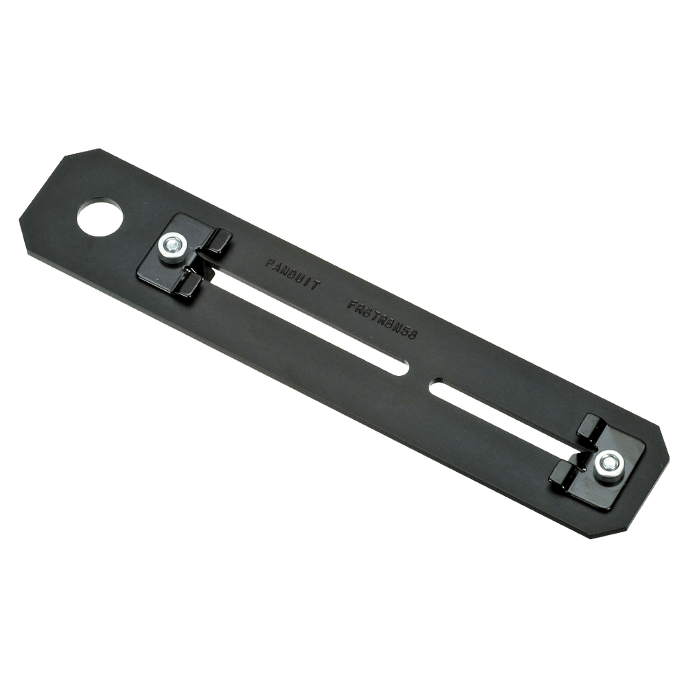 Soporte de Montaje a Techo, para Canaletas FiberRunner 4X4 o 6x4, Uso con Varilla Roscada de 5/8", Color Negro