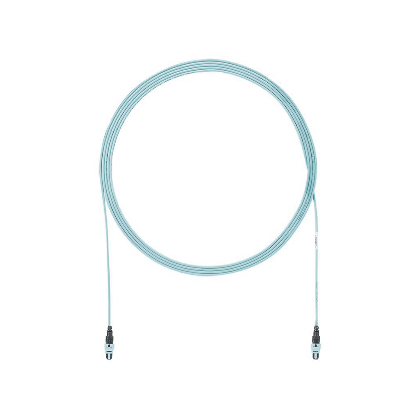 Cable de Interconexión de 12 Fibras Ópticas Multimodo OM4, de PanMPO Hembra a PanMPO Hembra, Polaridad A, LSZH, de 1.5 Metros (4.92 Pies)