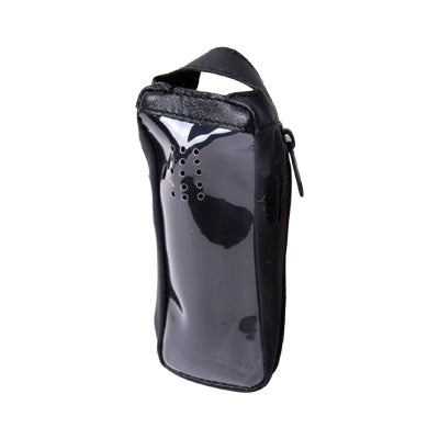 Funda Reforzada de Piel con Frente Transparente para Radios TK-2312/ TK3312K.