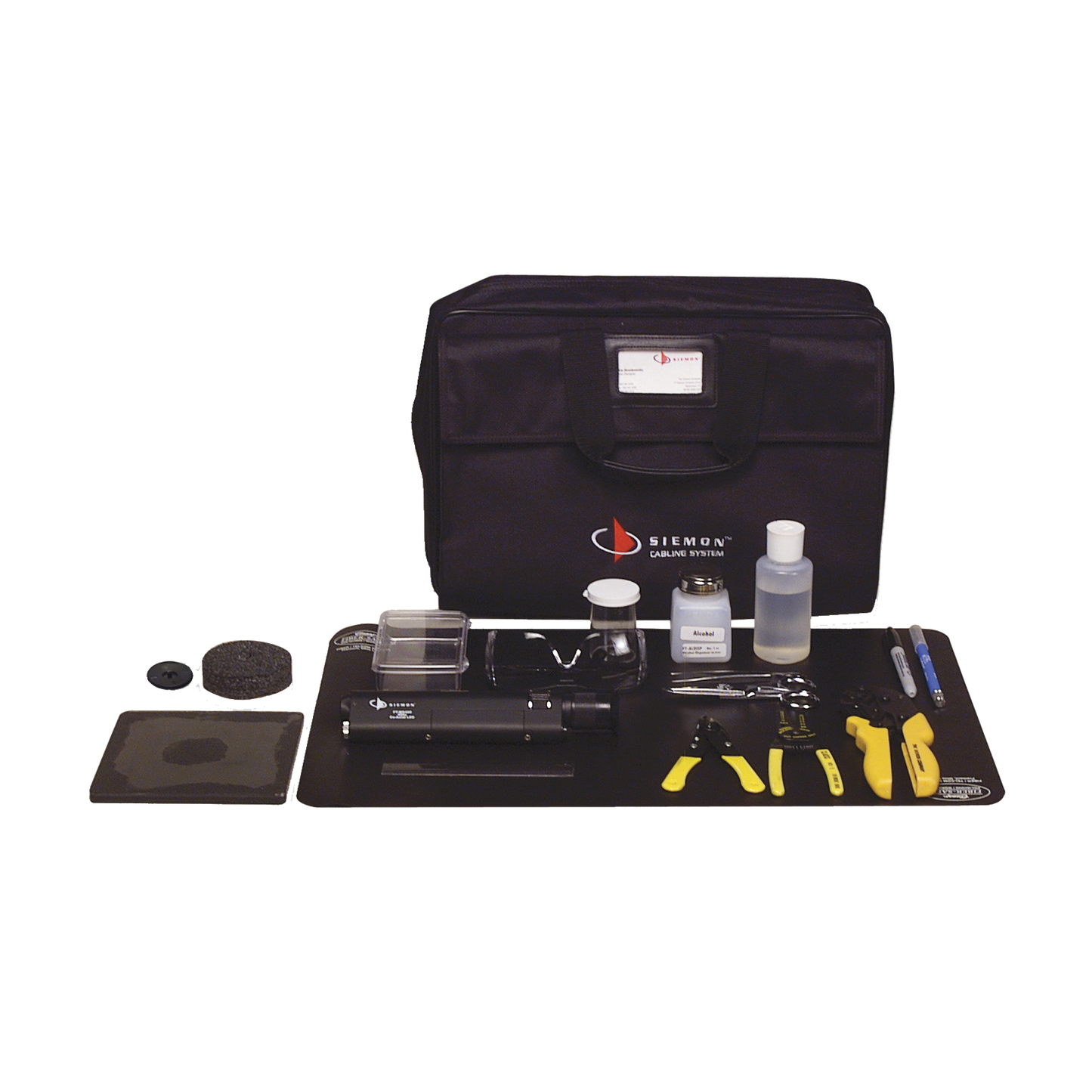 Kit de Herramientas Lightspeed para Terminación de Conectores de Fibra Óptica, ST/SC Monomodo o Multimodo