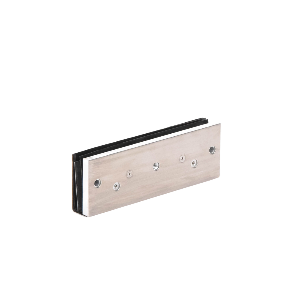 Montaje"U" para Puertas de Vidrio/ 1/2" de Grosor/Uso en chapa magnética de 600 y 1200 lbs/ Ajuste por Opresores