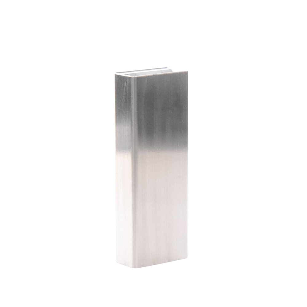 Montaje "U" para Puertas de Vidrio/ 3/4" de Grosor/ Para Chapas Magnéticas de 1200 lbs./ Ajuste por Opresores
