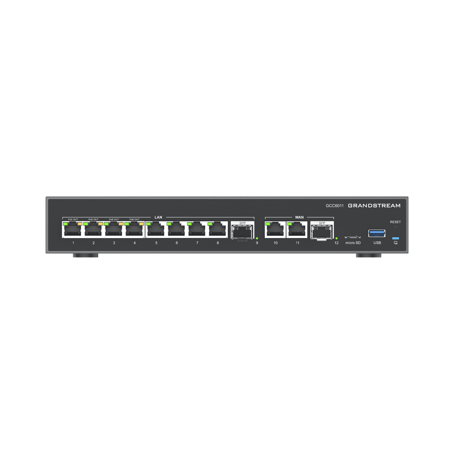 4 en 1: Firewall Nueva Generación, Router, PBX IP, Switch 10 Puertos Gigabit (4 PoE) + 2 Puertos SFP 2.5 Gigabit