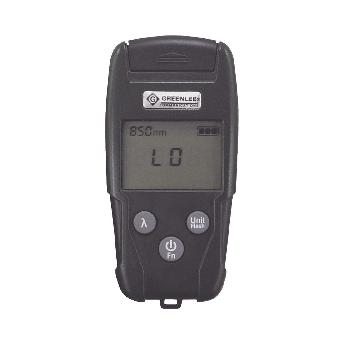 Medidor de Alta Potencia para Fibra Óptica con Localizador Visual de Fallos (VFL), entrada universal de 2.5 mm (para conectores SC, ST y FC)
