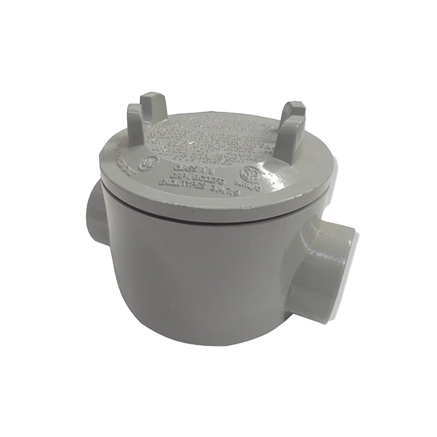 Caja con Tapa Tipo GRC de 1 1/4" (31.8 mm) / Caja a Prueba de Explosión / Para Áreas Peligrosas / Libre de Cobre.