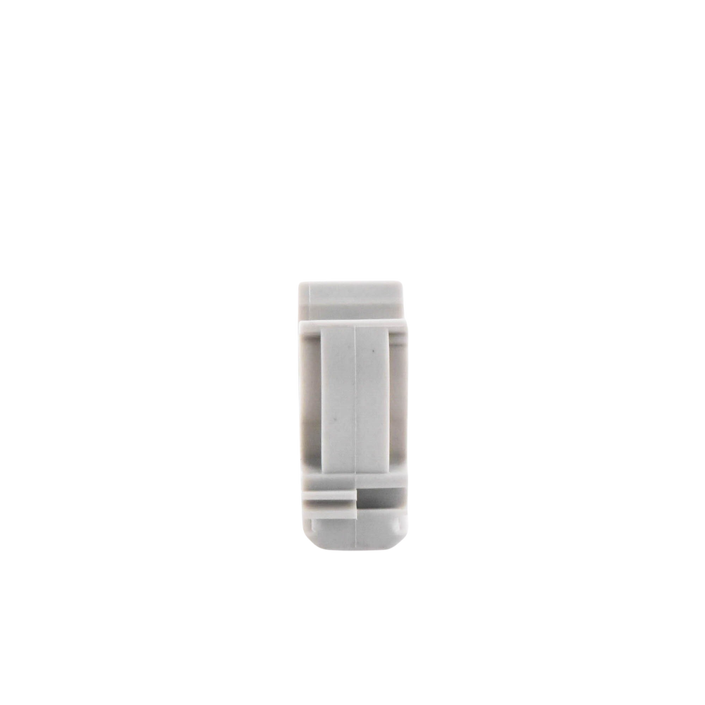 Soporte de presión (Abrazadera), PVC Auto-extinguible, abierto para tubería de 16 mm