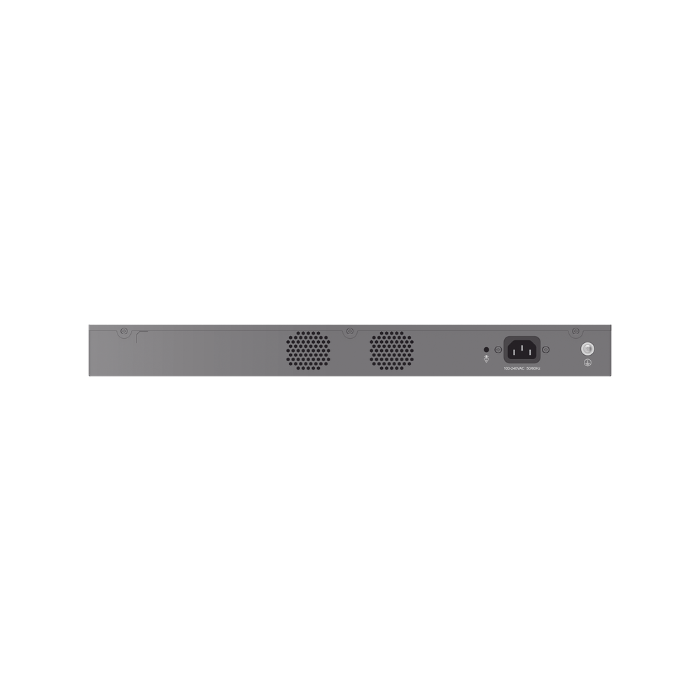 Switch Capa 3 PoE+ Administrable / 16 puertos 10/100/1000 Mbps + 4 Puertos SFP+ de 10 Gigabits / Hasta 240W / Compatible con GWN Cloud.