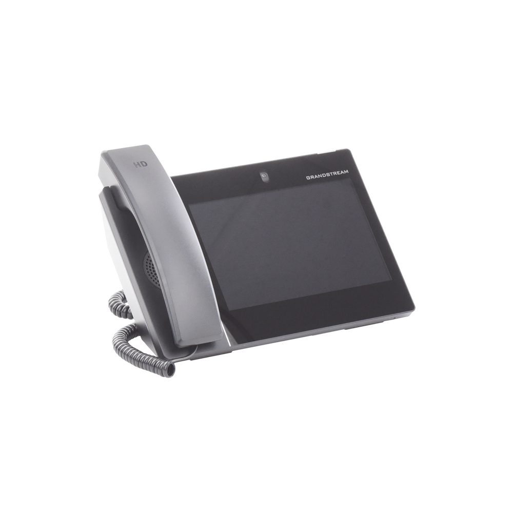 Teléfono IP Android 11, 16 líneas SIP con 16 cuentas, pantalla táctil 8", puertos Gigabit, Wi-Fi, Bluetooth, PoE, codec Opus, IPV4/IPV6 con gestión en la nube GDMS