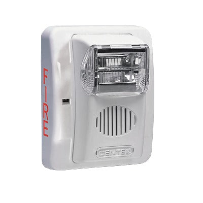 Sirena Estrobo, 12 Vcd, Multi-Candela 15 hasta 110 cd, Montaje En Pared, Color Blanco, Serie HEC3 (0500-05990) Hochiki