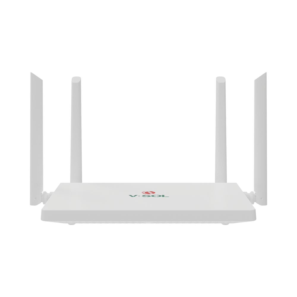 Router Inalámbrico WiFi 6 / 4 puertos LAN Gigabit/ Soporta MESH con las ONUs WiFi 6 de V-SOL / Diseño Compacto