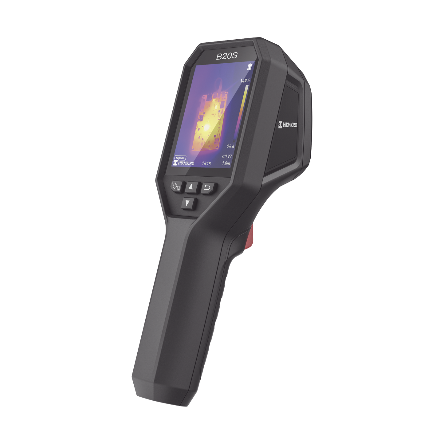 BX20 - Cámara Termográfica Portátil Dual / Lente Térmico 3.6 mm (256 × 192) / Lente Optico / WiFi / IP54 / Hasta 6 Horas de Funcionamiento Continuo