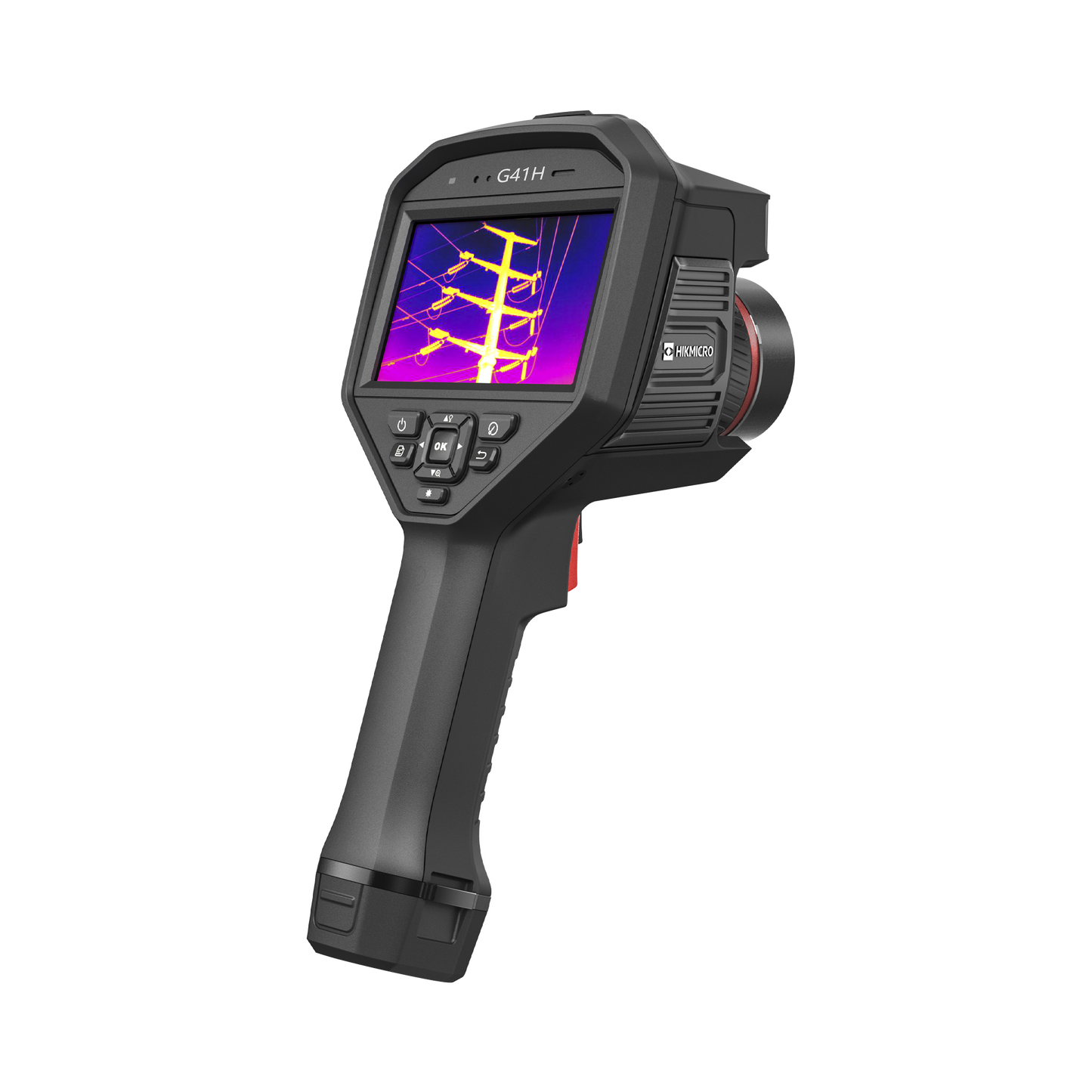 G41H - Cámara Termográfica Portátil / Resolución 480 x 360 / Lente 25 mm / WiFi / IP54 / Ranura MicroSD hasta 64 Gb